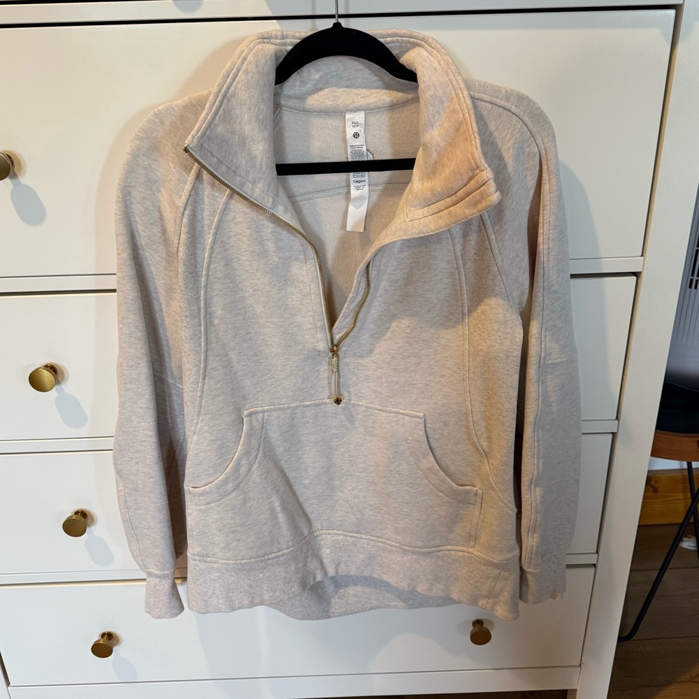 Lululemon Long Funnel Neck Scuba Hoodie